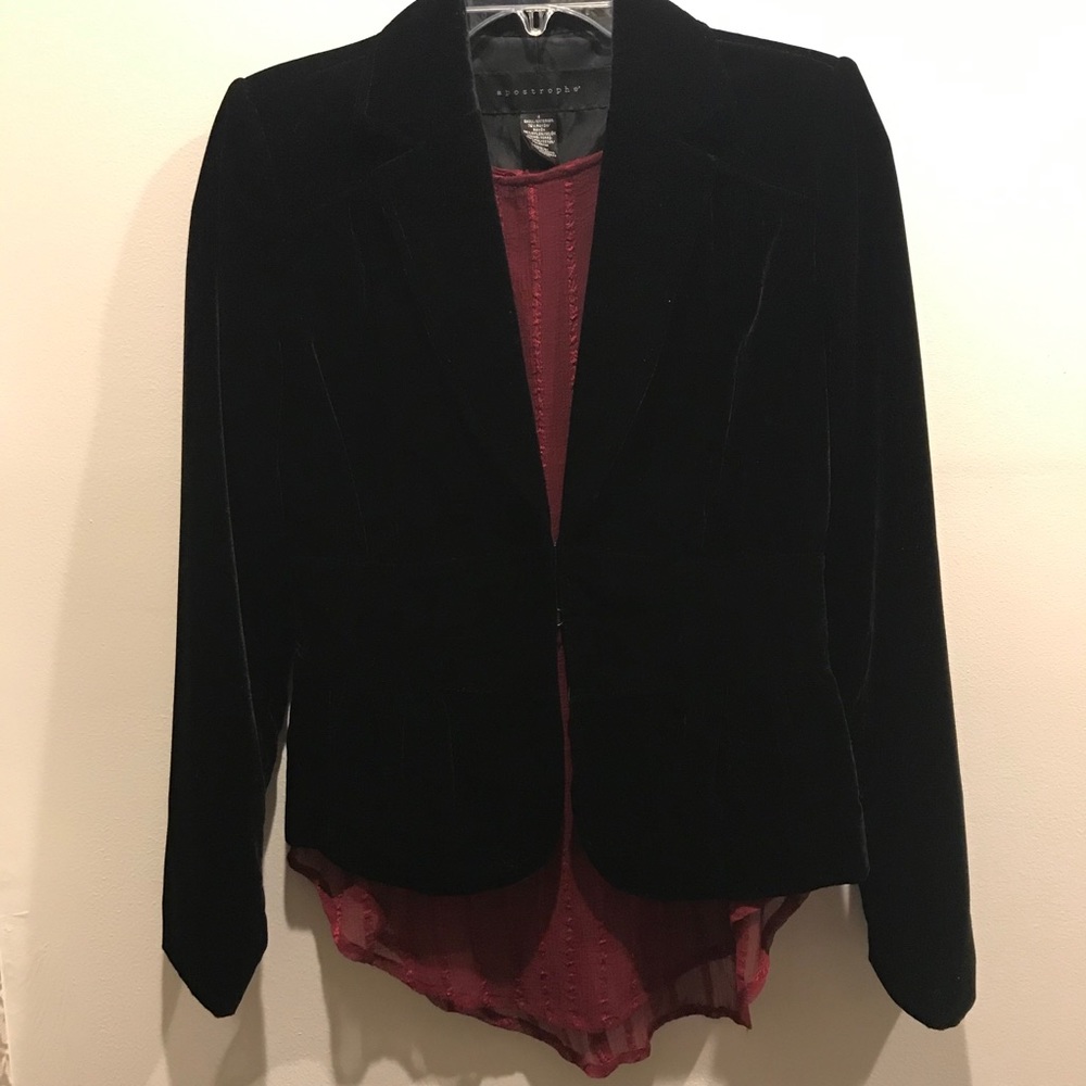 ✨Velvet Blazer✨ - Picture 6 of 7
